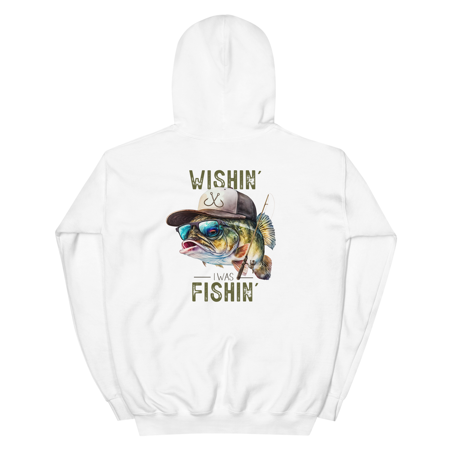 Wishin' I Was Fishin' Hoodie