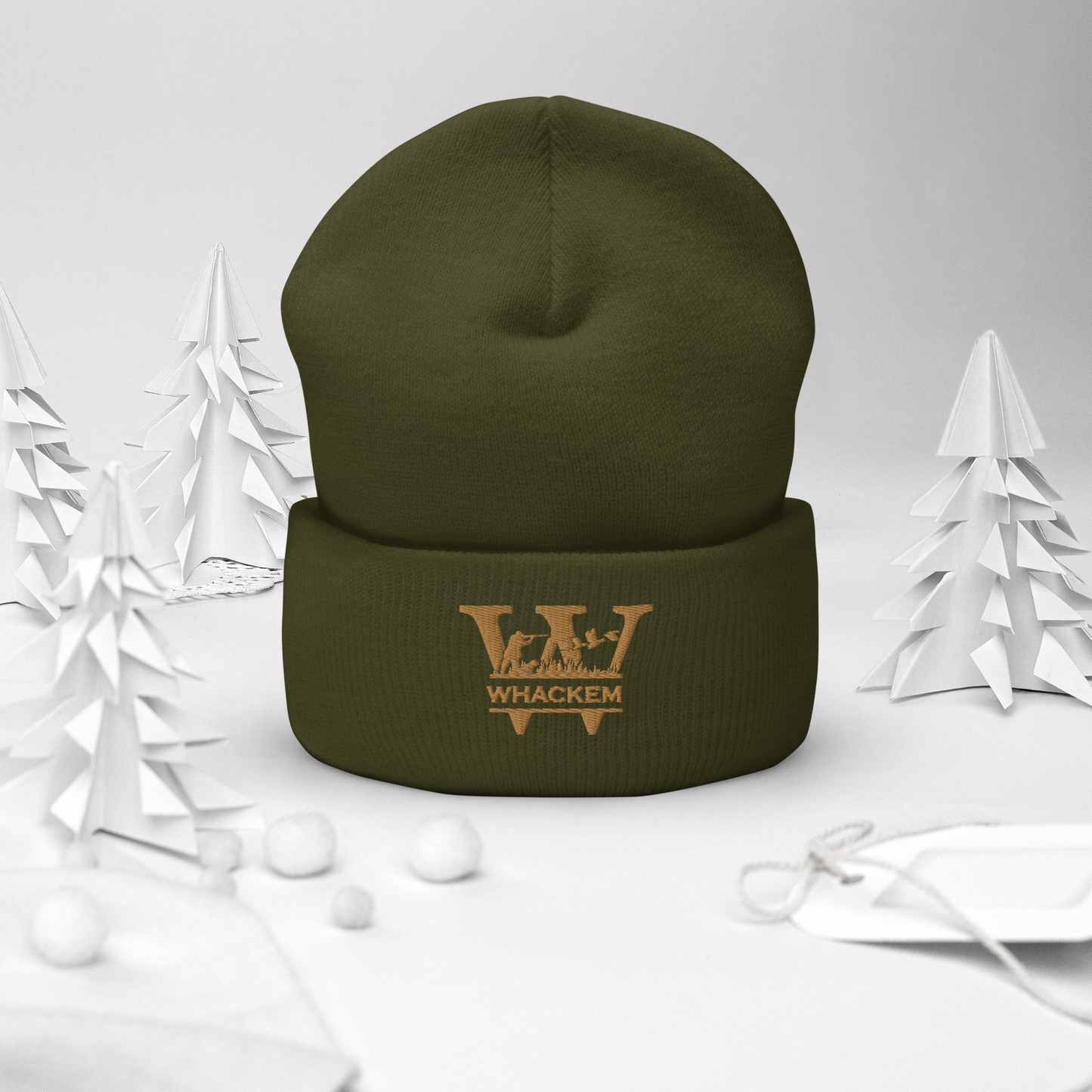 W Logo Duck Hunter Beanie