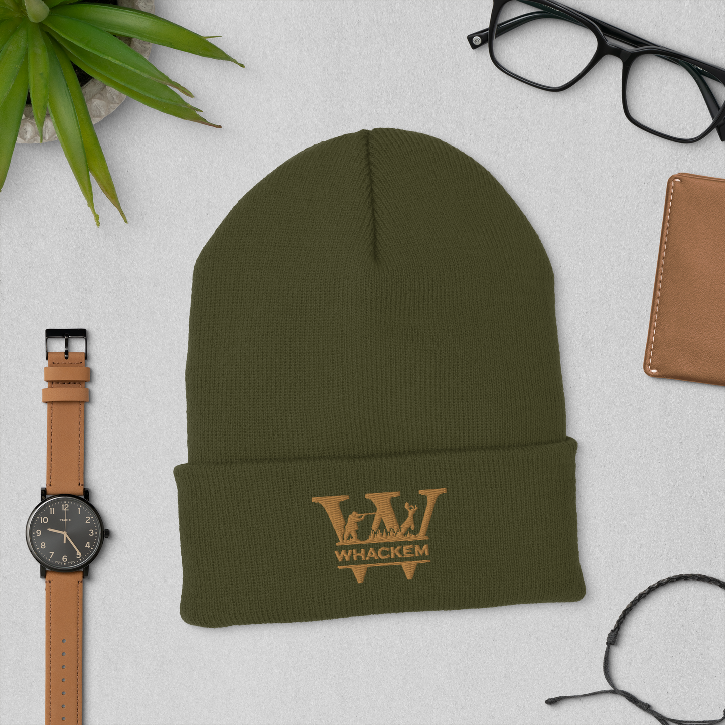 W Logo Buck Hunter Beanie